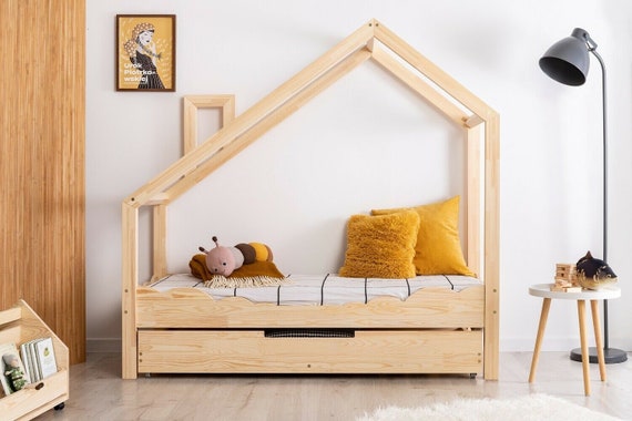 Childrens bed best sale frame with storage