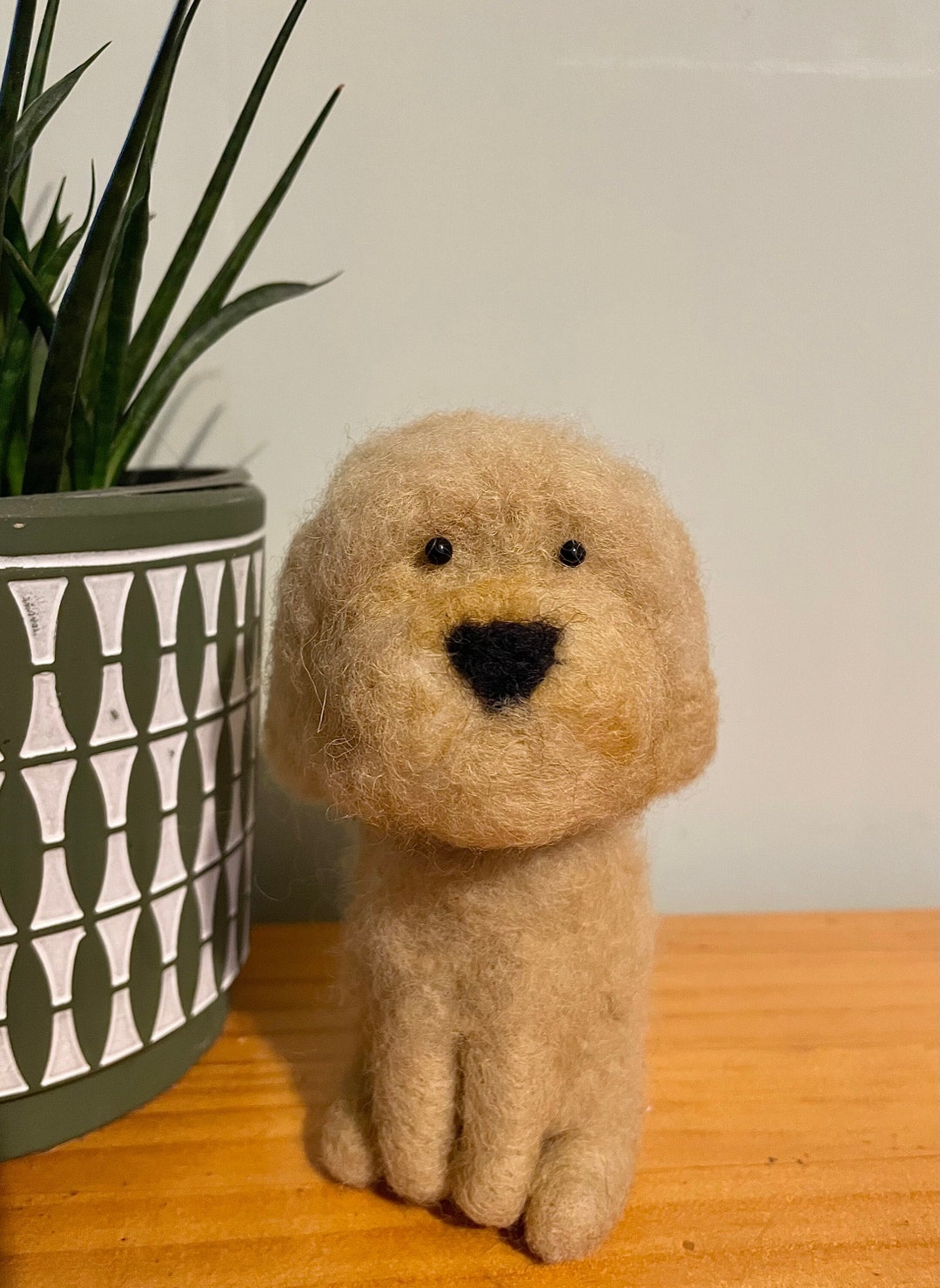 Handmade, Needle Felt Cockapoo, Needle Felting, Needle Felt Dog ...
