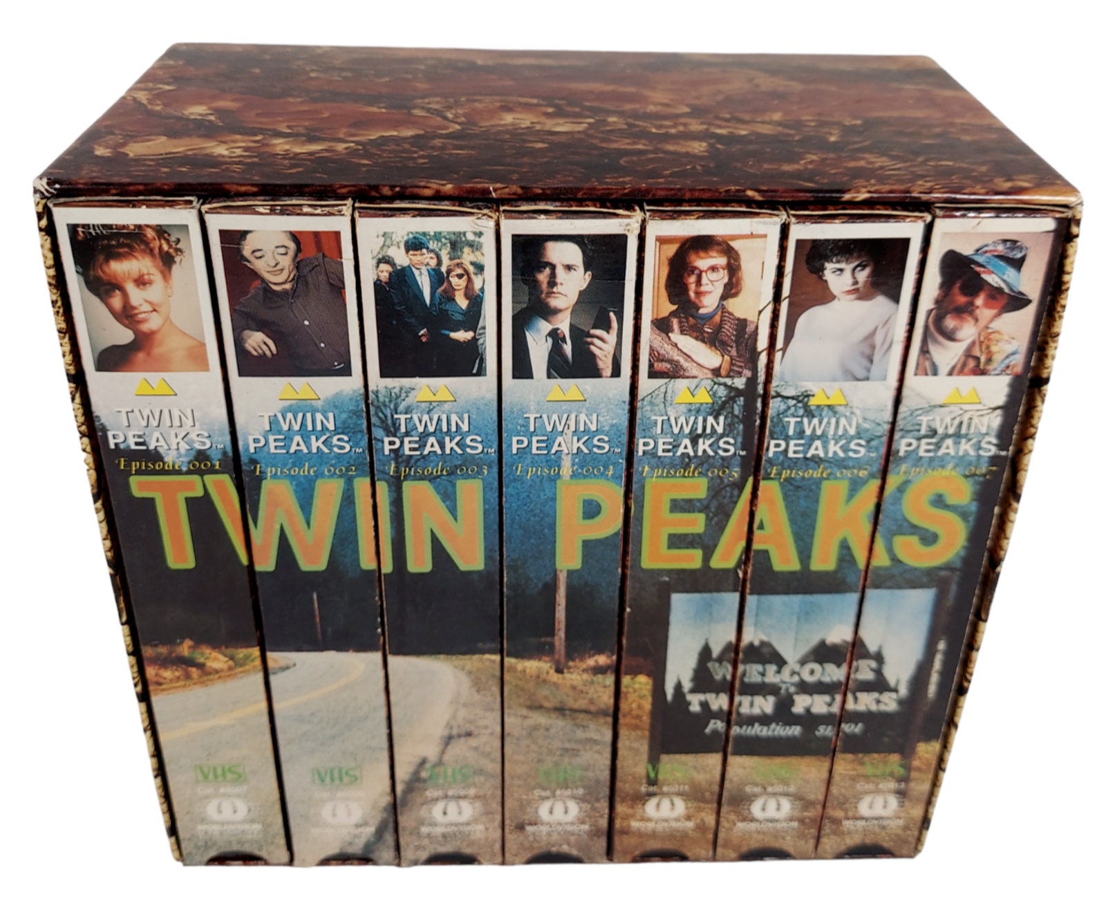 Twin Peaks Collectors VHS Box Set 1990 Season One Episodes 1