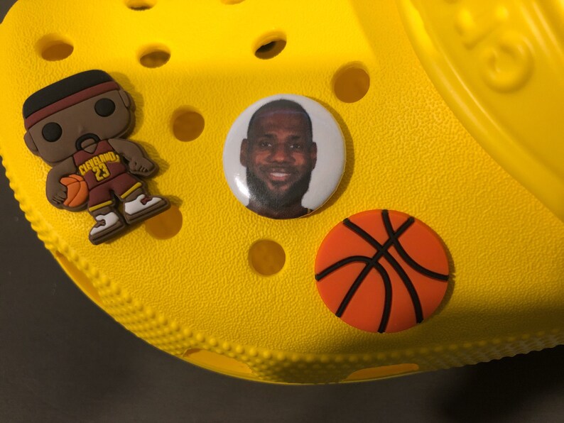 lebron in crocs
