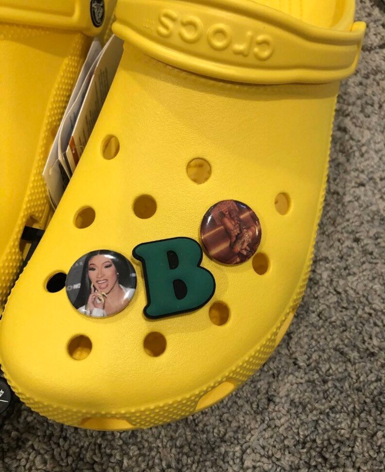 yellow croc jibbitz