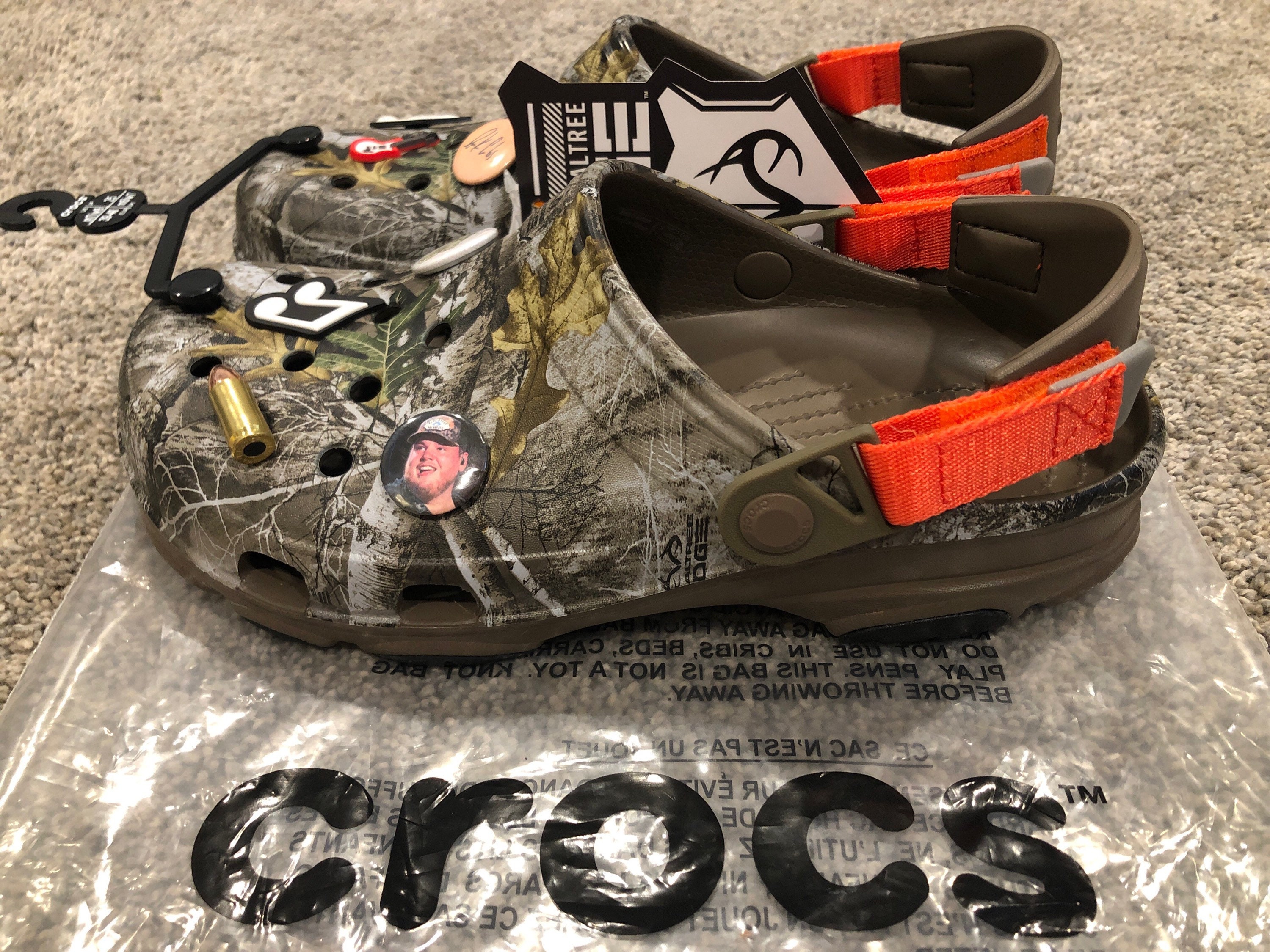 luke combs crocs for sale