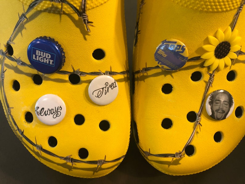 6 Post Malone Crocs charms Etsy