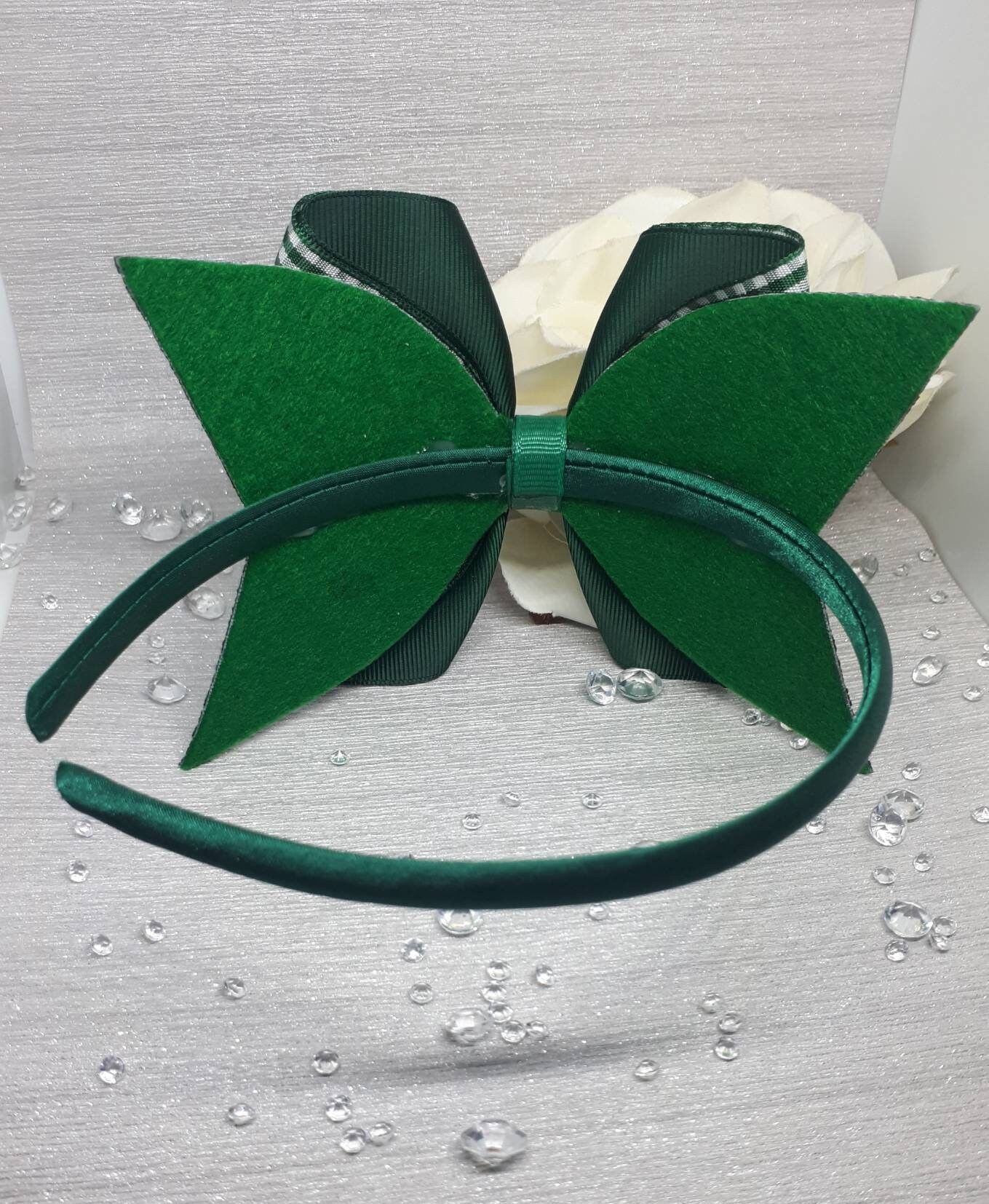School Bows Large 6 Bow Headband Bows School Etsy UK
