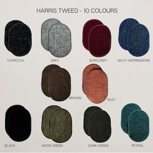 Harris Tweed®-elleboogpatches, elleboogpatch jas, reparatiepatch, opnaaipatches, handgemaakte reparatiepatches, truireparatie