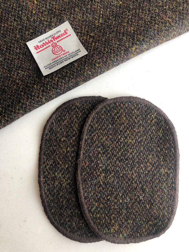 Harris Tweed Elbow Patches Jacket/Jumper Elbow Patch Etsy