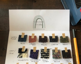Fabric Swatches, Fabric Samples, Colour Swatches