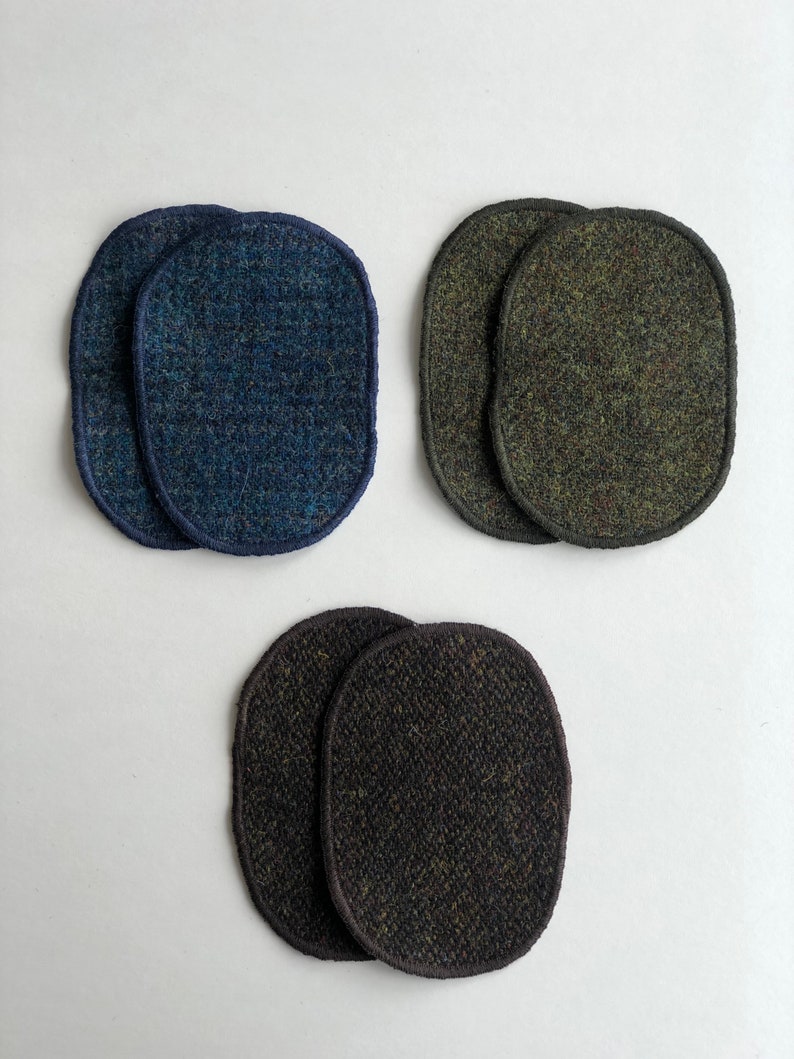 Harris Tweed Elbow Patches Jacket/jumper Elbow Patch Etsy UK