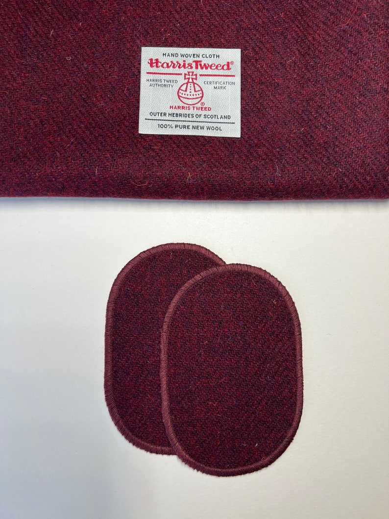 Harris Tweed® Elbow Patches Jacket Elbow Patch Repair Patch Etsy