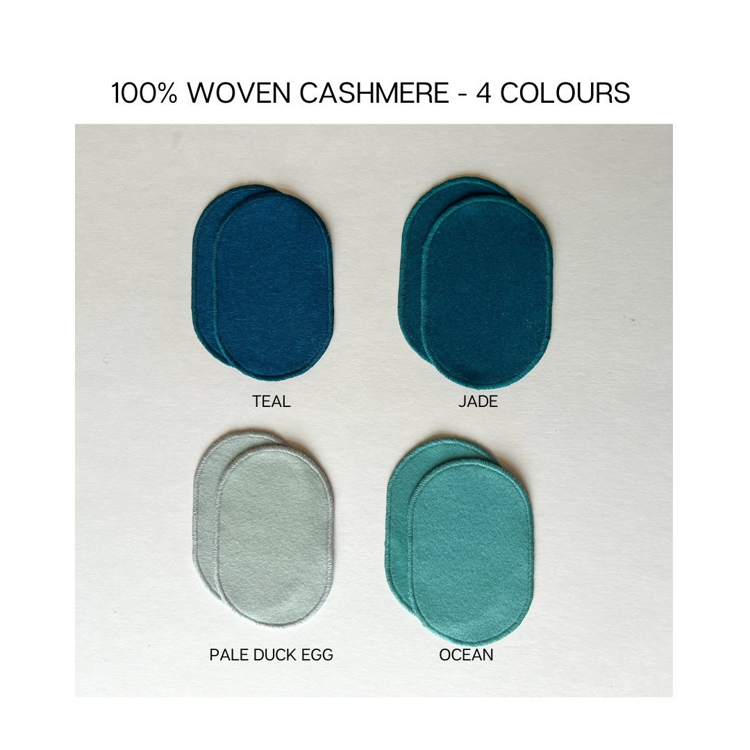 Cashmere Elbow Patches, Mending Patches for Sweater, Jacket Repair