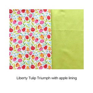 Make your own Japanese Knot Bag, Letterbox Gifts, Sew your own craft kit, Sewing tutorial, Liberty Fabrics Tulip Triumph