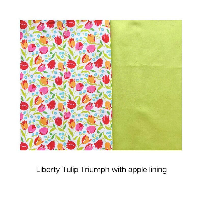 Make your own Japanese Knot Bag, Letterbox Gifts, Sew your own craft kit, Sewing tutorial, Liberty Fabrics Tulip Triumph