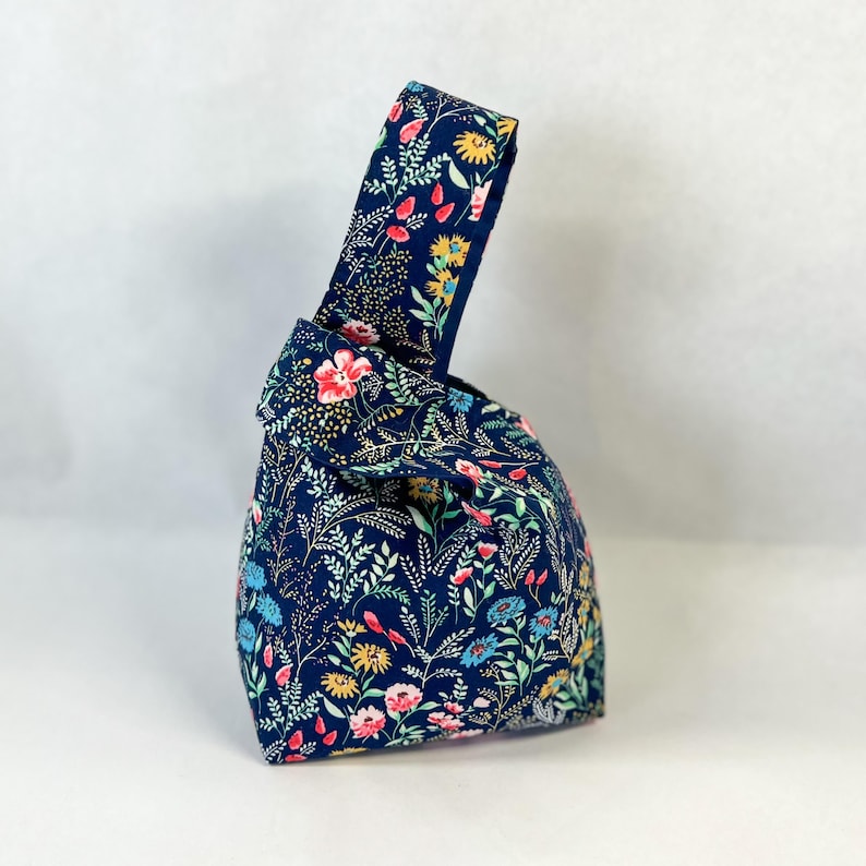 Japanese Knot Bag Sewing Kit Beginner: DIY Craft Project image 2