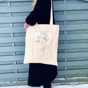 Fairtrade jute bag, fabric bag, 100% cotton, shopping bag, shopper, DIY,