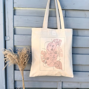 Jute bag, tote bag, shopping bag, 100% cotton, fair trade, no plastic, safe the world