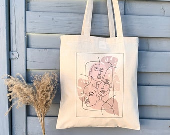 Jute bag, tote bag, shopping bag, 100% cotton, fair trade, no plastic, safe the world