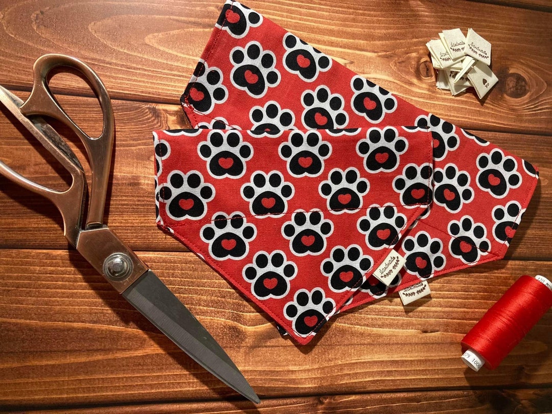 Luxury Dog Bandana I Woof You Etsy UK
