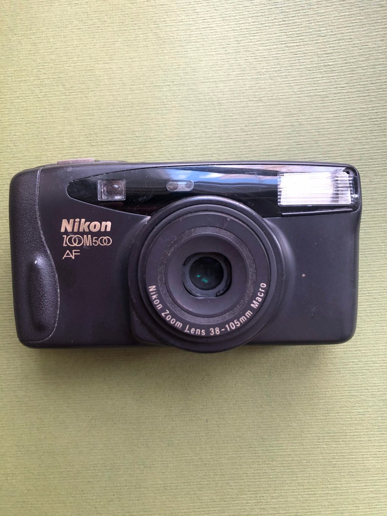 Nikon Zoom 500 AF Point&Shoot 35mm Film Camera Working Compact Etsy