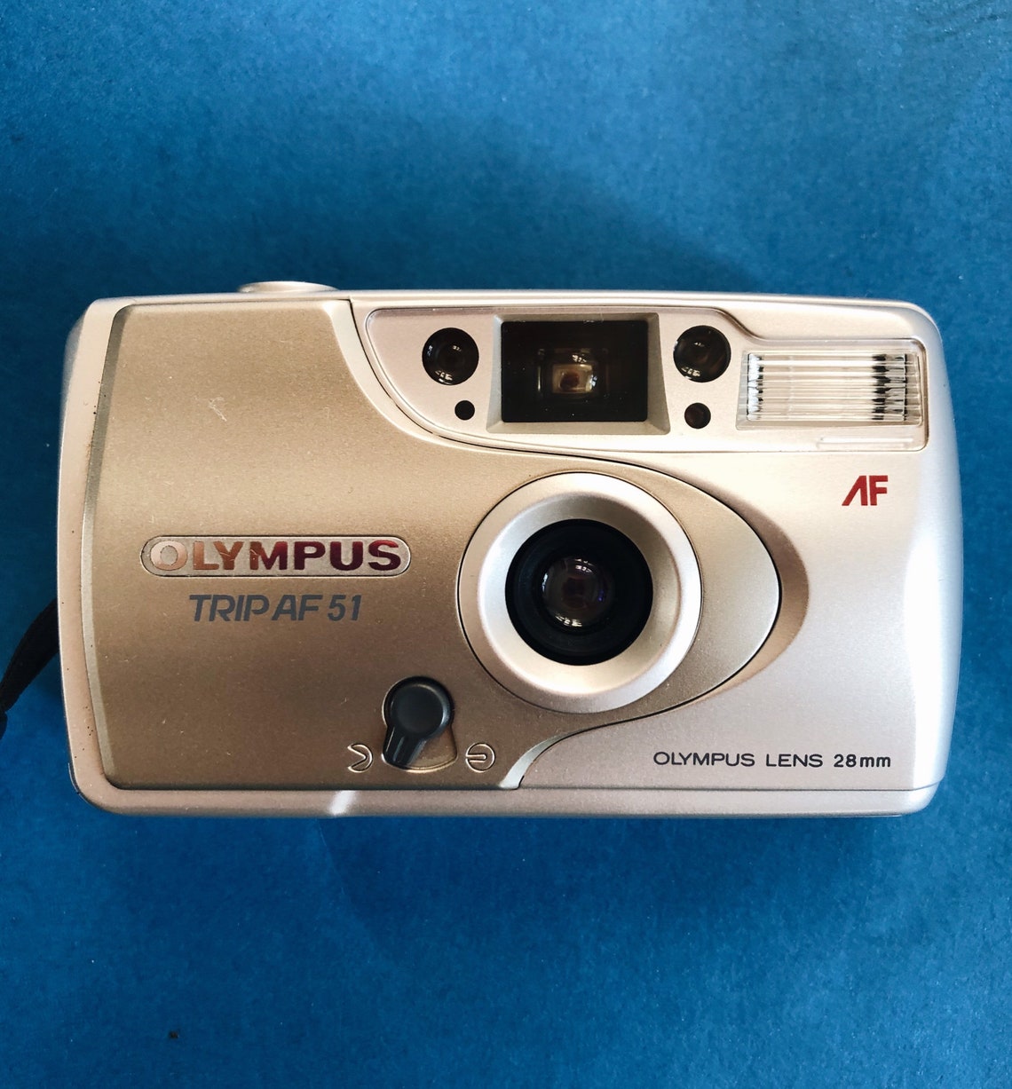 Vintage Film Camera Olympus Trip AF 51 35mm Film Camera Point | Etsy