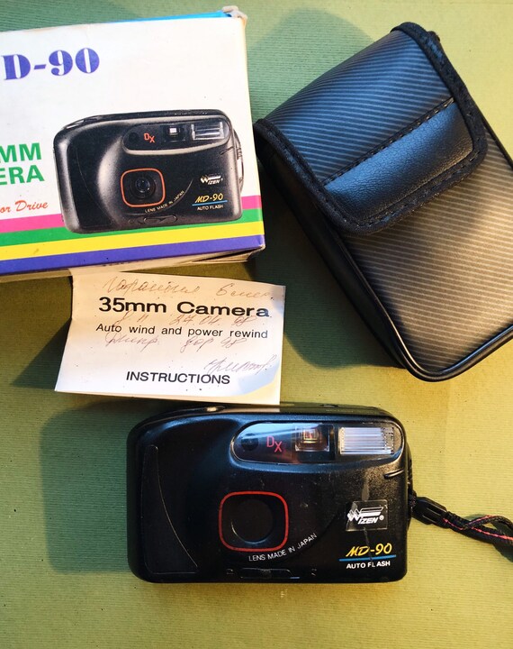 Vintage Film Camera Wizen MD90 35mm Film Camera Point Shoot Etsy