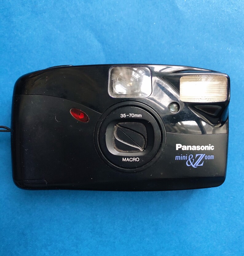 Vintage Film Camera Panasonic C2200zm Mini Zoom 35mm Film Etsy