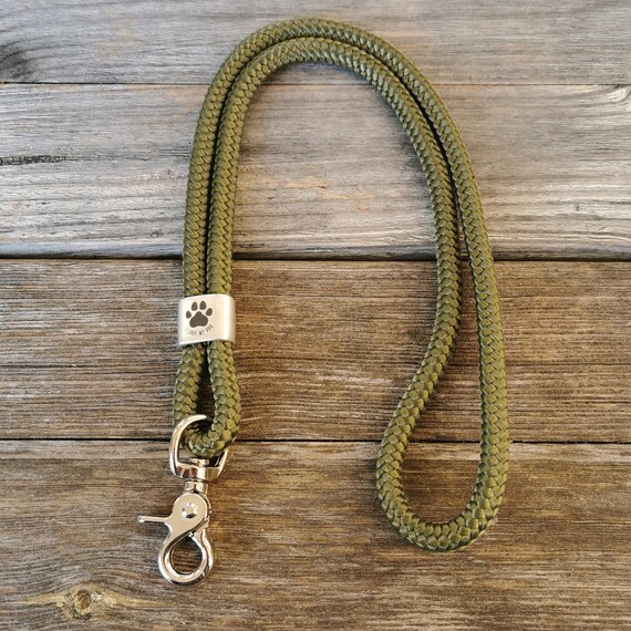Leder-Schlüsselband Lang – Schlüsselanhänger Mit Karabiner (braun, Aus Rindsleder & Nylon, Handgefertigt)