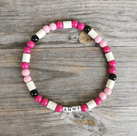 EM Keramik Hundekette, Hundehalskette, Schmuckhalsband für Hunde, Pink/Rosa Töne