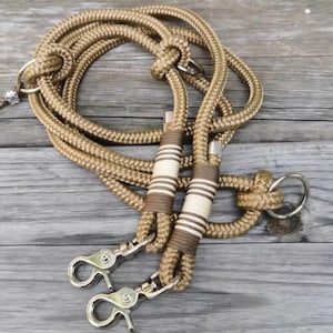 Tauleine, Hundeleine, Führleine, PPM Seil, Hundeaccessoires, 10mm, 3 fach verstellbar