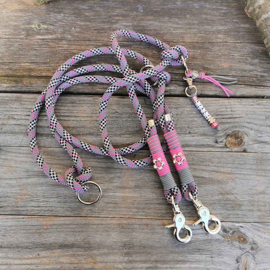 Guinzaglio Per Cani, Guinzaglio A Tre Per Cani, Con Accoppiatore - Foto 9