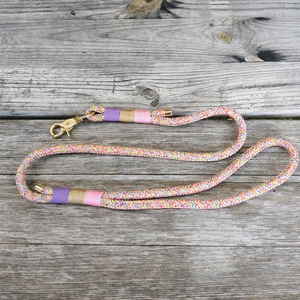 Rope, dog leash, dog rope, guide leash, 1 m with wrist strap, dog accessories, dog accessories