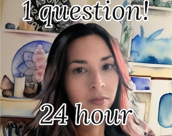 24 Hour 1 Question Reading Psychic Insight & Guidance