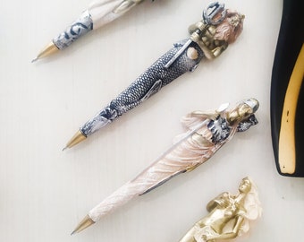 Pen Greek gods, Greek mythology, Athena, Aphrodite, Apollo, Hermes, Hades, Poseidon, Ares