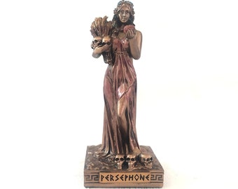 Greek Mythology Statues: Persephone and Hades Sculptures