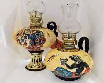 Oil lamp, Greek gods, Dionysus, Aphrodite, Greek mythology