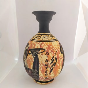 Greek mythology jug 19cm, Athena, Dionysus, Aphrodite ancient Gods image 10