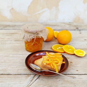 Greek Food - Orange marmalade, Traditional greek sweets