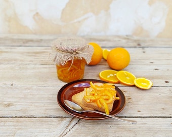 Greek Food - Orange marmalade, Traditional greek sweets