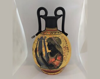 Greek mythology decor amphora 19cm, Apollo ancient Gods