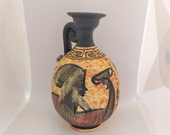 Greek mythology jug 19cm, Athena, Dionysus, Aphrodite ancient Gods