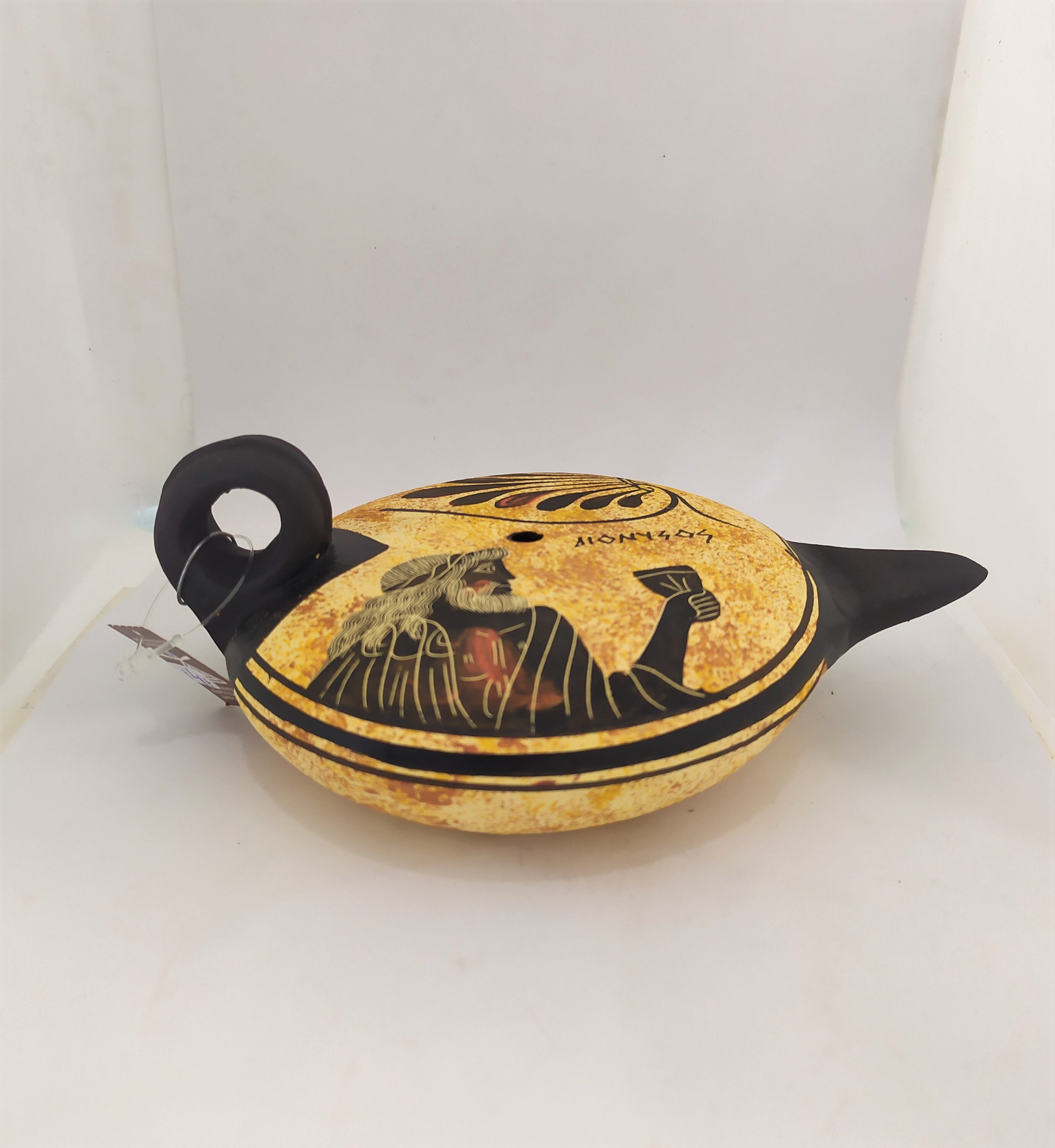 Oil Lamp Greek Mythology Dionysus Athena Greek Gods Etsy