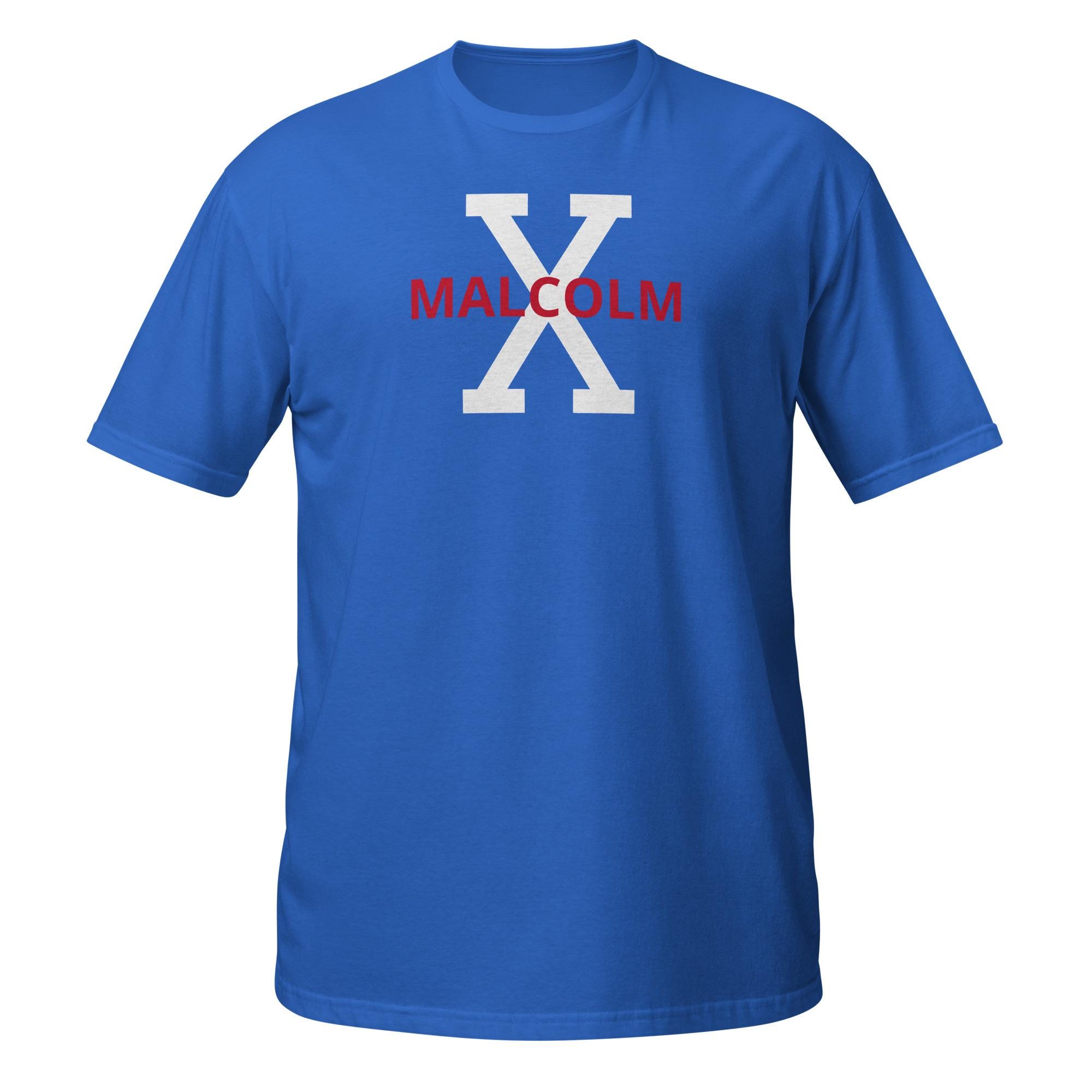 マルコムX Tシャツ：大胆な「X」シンボル、ユニセックスコットンT