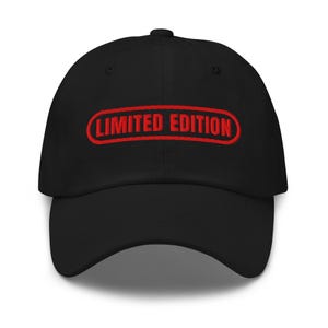 Limited Edition Embroidered Dad Hat | Unique Design | Casual Cap