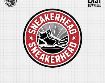 Sneakerhead PNG, Streetwear-Design, Sneaker-Liebhaber, Kunst, digitaler Download, Coole Schuhe Design, Sublimation, DTF, printable Art