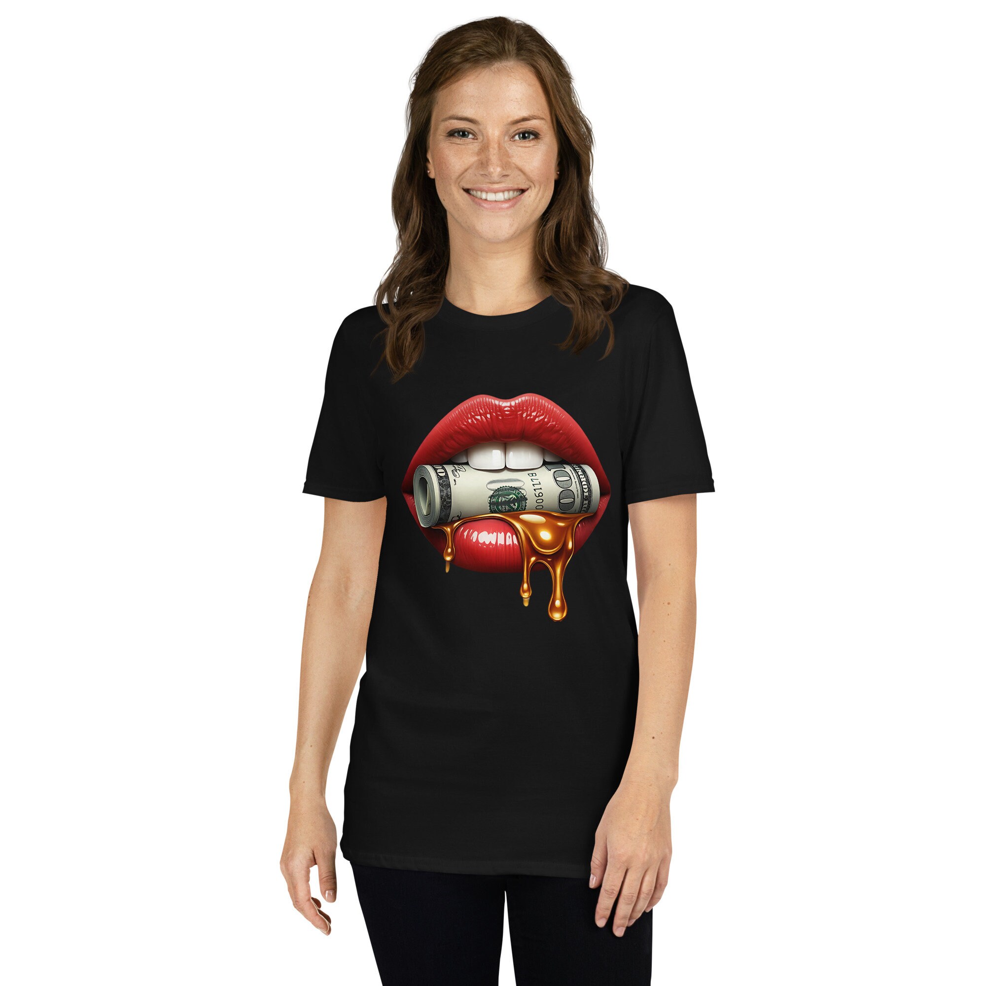 Money Drip, Sexy Lips, Short-sleeve Unisex T-shirt - Etsy