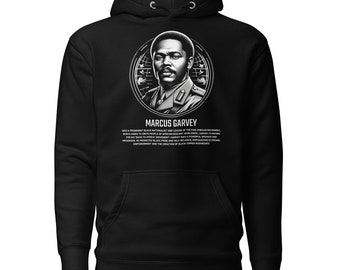 Marcus Garvey - Sweat à capuche unisexe Black History