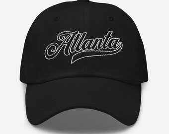 Embroidered Atlanta Hat: Georgia Streetwear Dad Hat