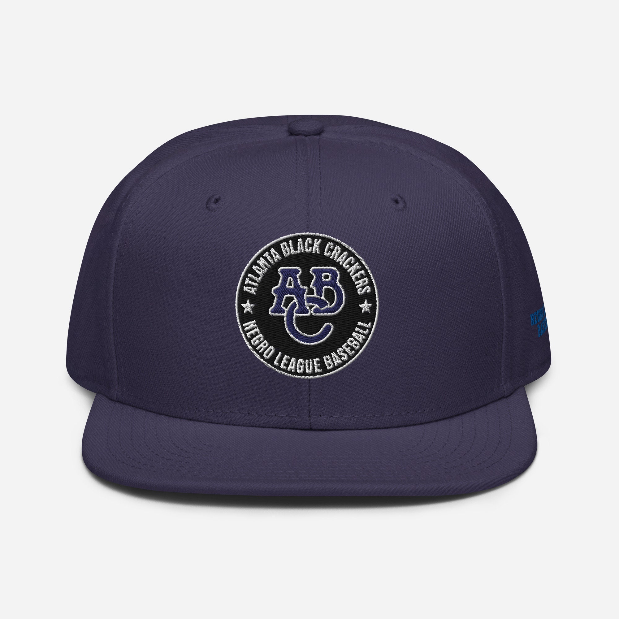 Atlanta Black Crackers Embroidered Negro League Baseball Tribute 