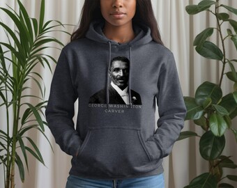 George Washington Carver Shirt, Black History Month T-Shirt, Scientist Sweatshirt, Educator Hoodie, Historical Figure Gift