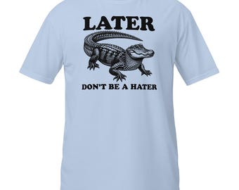 Funny Retro Alligator T-Shirt: Vintage Gator Humor Tee
