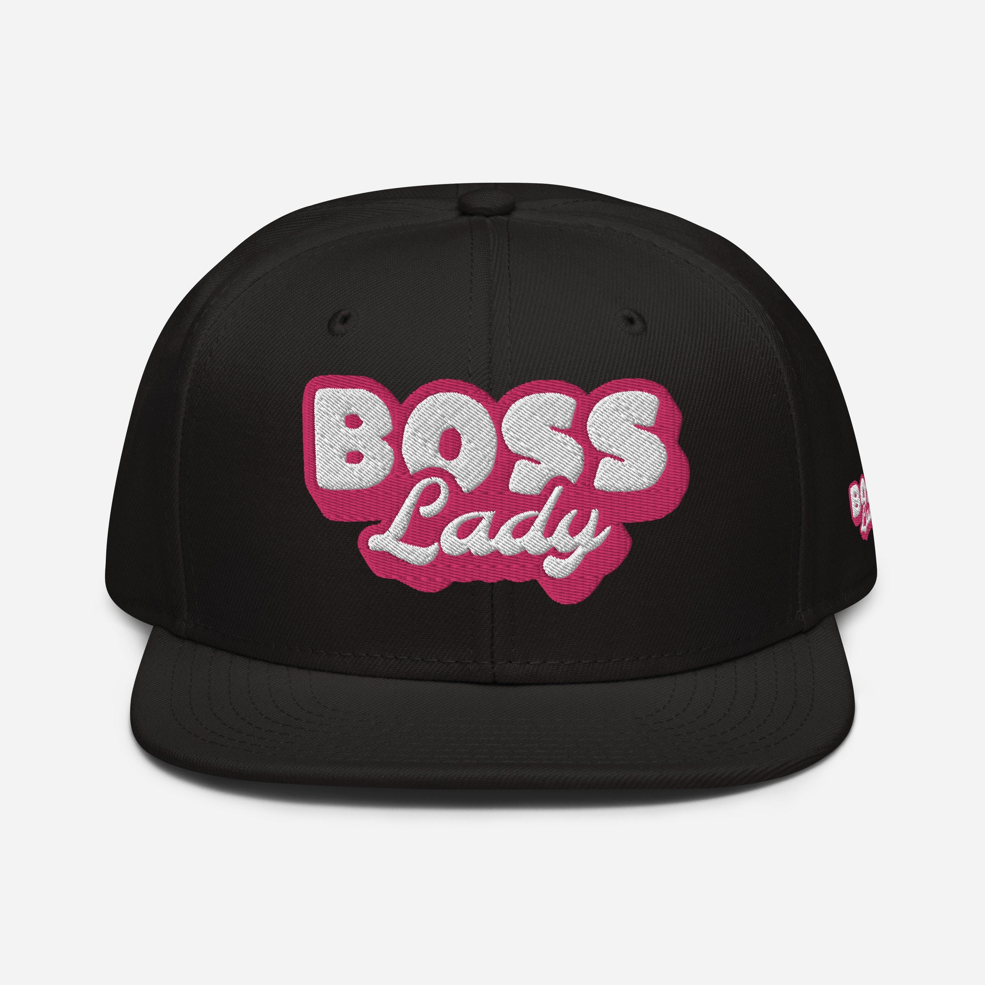 Embroidered Boss Lady Snapback Hat - Confident Woman Gift - Etsy